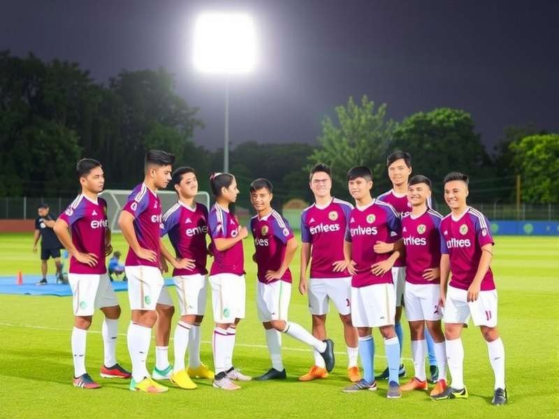 Guwahati Football Club training session